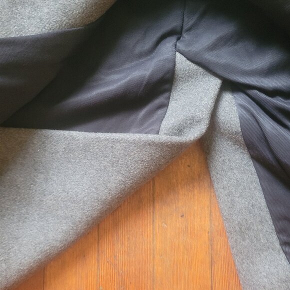 Isabel Marant X H&M Grey Wool Coat, Sz 10 - Picture 13 of 17